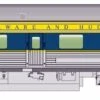 Walthers Mainline HO 910-30363 85' Budd Observation Car, Delaware And Hudson
