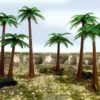 Bachmann HO 32015 4-6" Palm Trees (6)