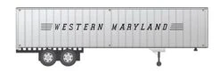 Rapido HO 403035 40' Fruehauf Volume Van, Western Maryland #2