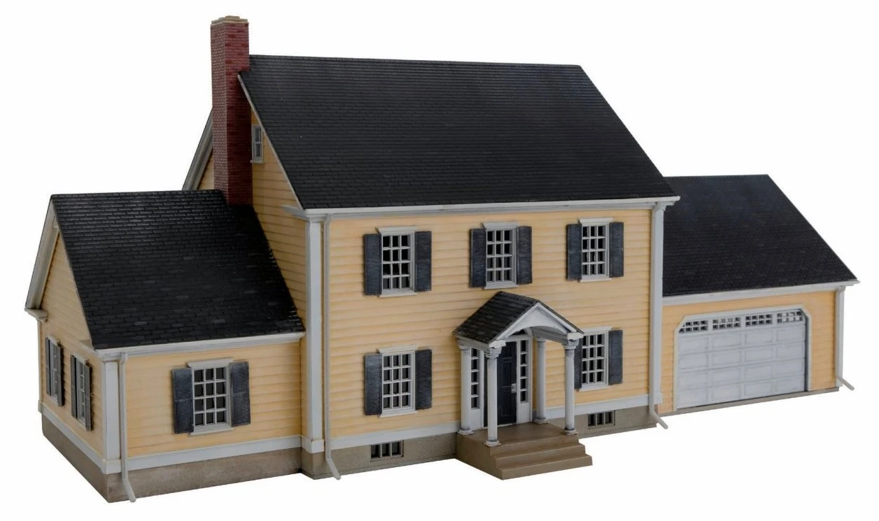 Walthers Cornerstone HO 933-4154 Executive House Kit 1 Walthers Cornerstone HO 933-4154 Executive House Kit