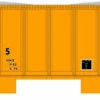 Bowser HO 43101 2-Bay Ballast Car, Conrail #52605