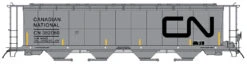 Intermountain HO 45141-04 NSC 59' 4550 Cu. Ft. Cylindrical Covered Hopper With Trough Hatch, Canadian National #382334