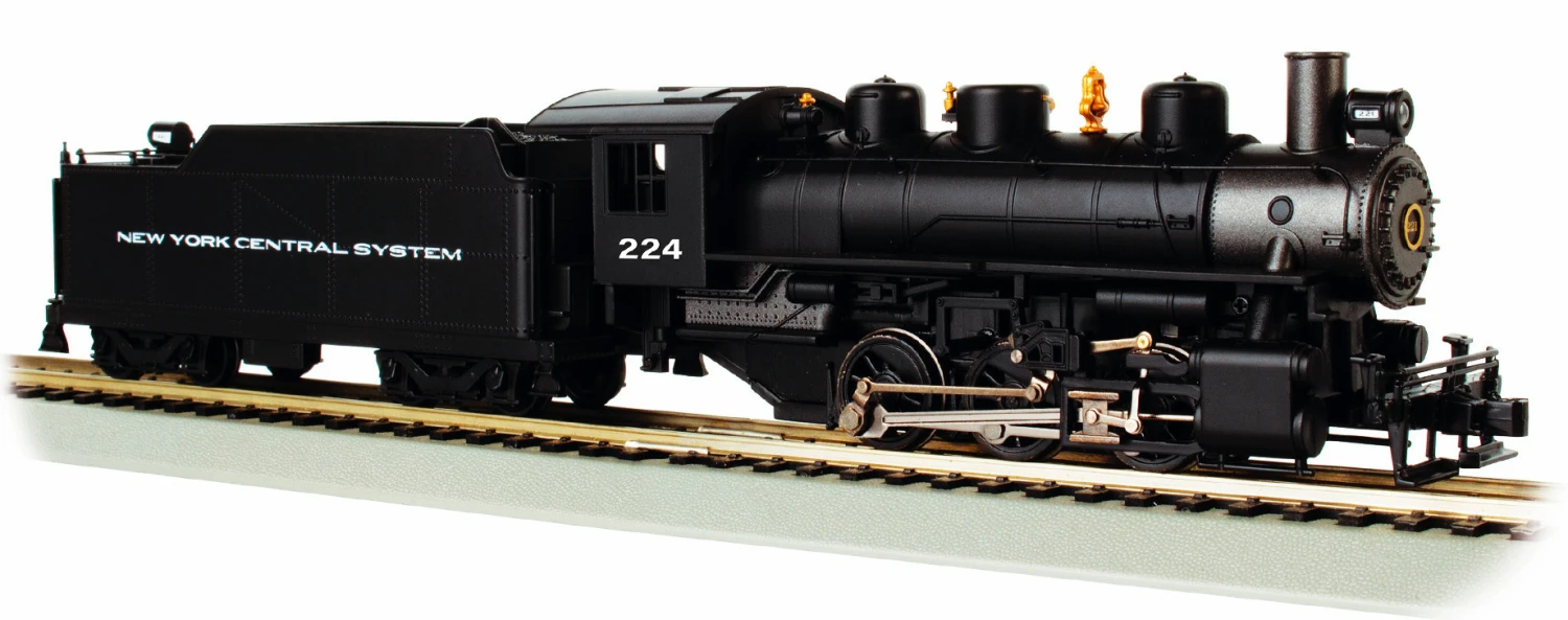 Bachmann HO 50408 USRA 0-6-0 With Short Haul Tender, New York Central #224 1 Bachmann HO 50408 USRA 0-6-0 With Short Haul Tender, New York Central #224