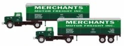 Classic Metal Works N 51203 IH R-190 Semi-Trailer Set, Merchants Motor Freight (2)