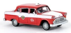 Brekina HO 58932 1950s-1982 Checker Sedan Taxi, Kalamazoo