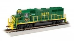 Bachmann HO 66310 EMD GP40, Reading #3675