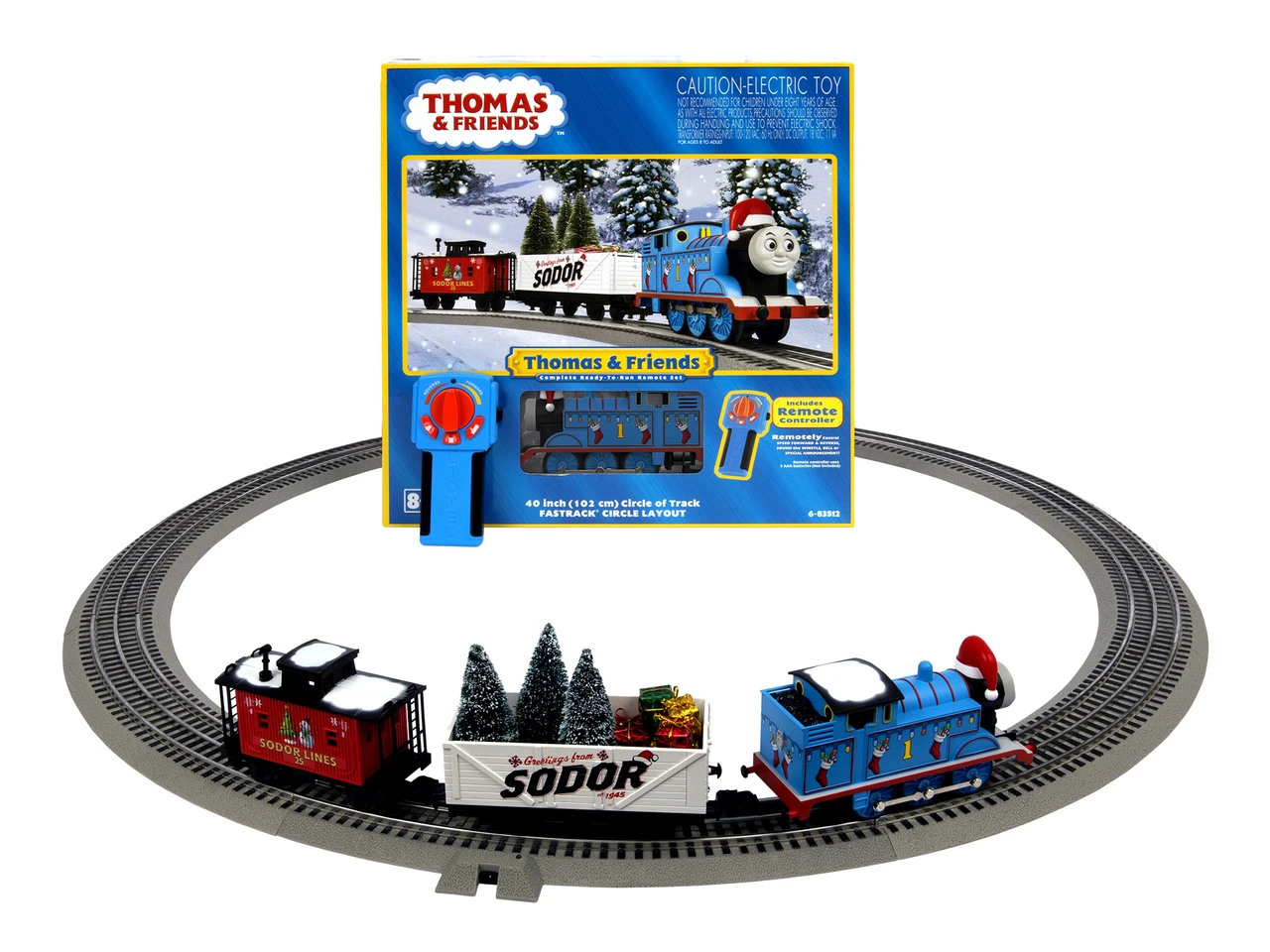 Lionel O 6-85324 Thomas And Friends Christmas Freight LionChief Set With Bluetooth 1 Lionel O 6-85324 Thomas And Friends Christmas Freight LionChief Set With Bluetooth