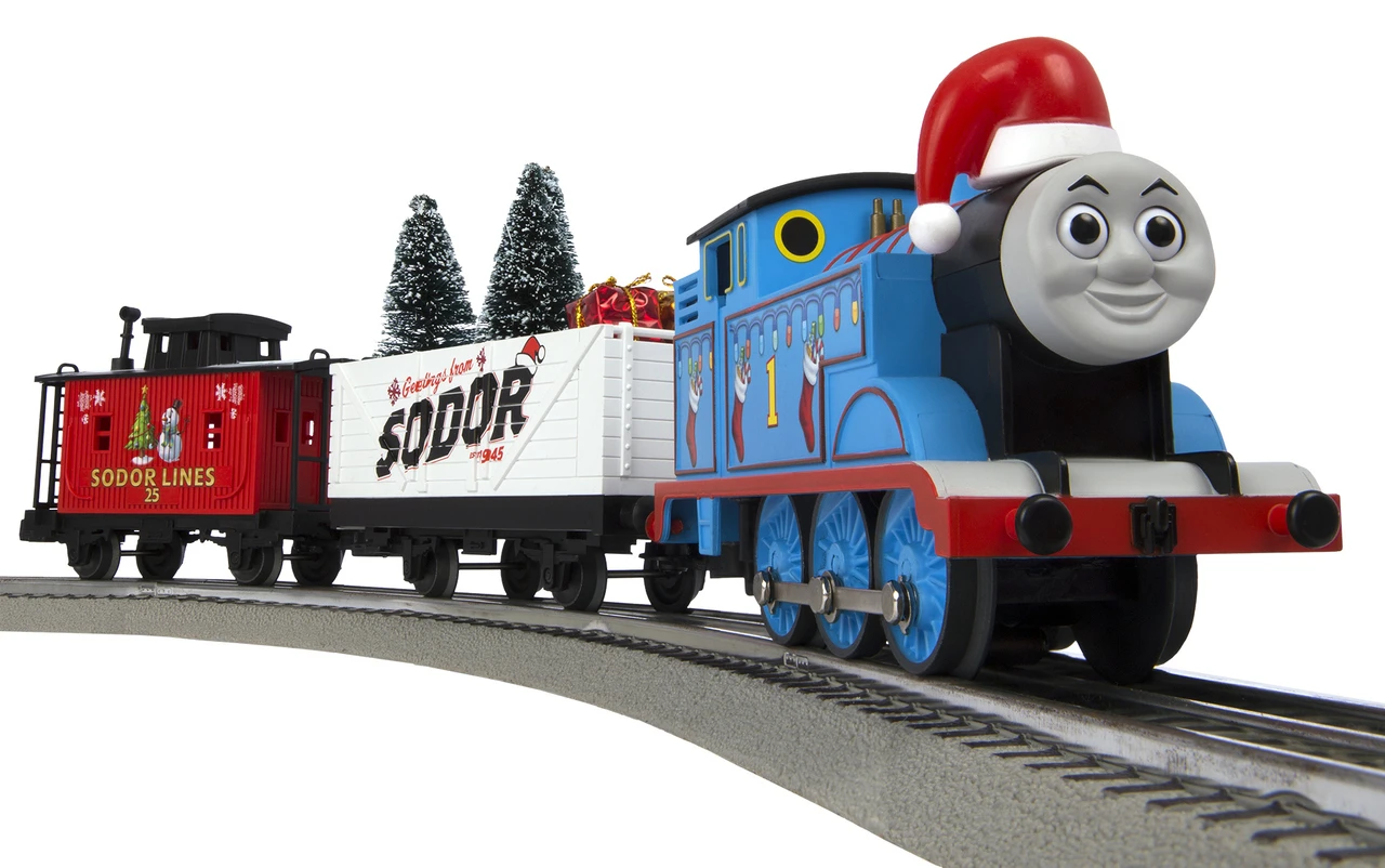 Lionel O 6-85324 Thomas And Friends Christmas Freight LionChief Set With Bluetooth 2 Lionel O 6-85324 Thomas And Friends Christmas Freight LionChief Set With Bluetooth - Image 2