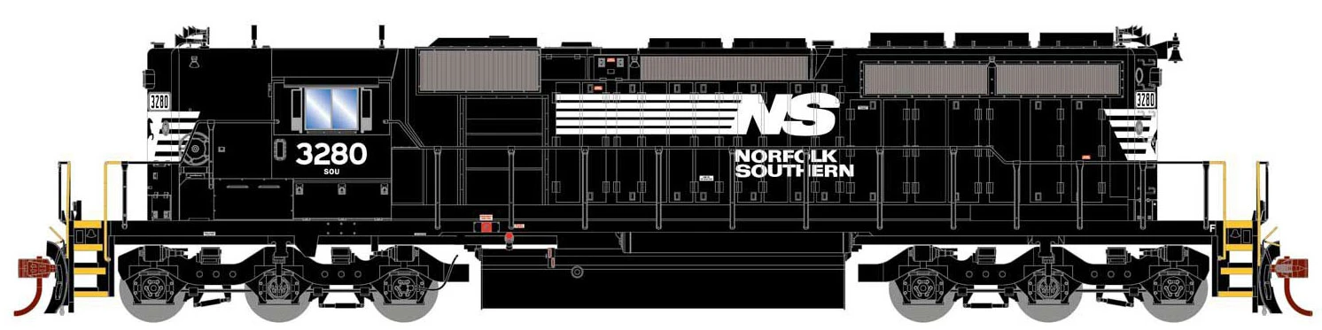 Athearn HO 72080 SD40-2, Norfolk Southern #3299 1 Athearn HO 72080 SD40-2, Norfolk Southern #3299