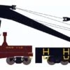 Athearn HO 75422 200-Ton Crane/Tender, Duluth Missabe And Iron Range #X-7/2695