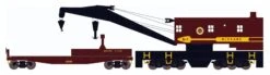 Athearn HO 75422 200-Ton Crane/Tender, Duluth Missabe And Iron Range #X-7/2695