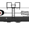 Bachmann HO 75801 Chemical Tank Car, Diamond Chemicals #19419
