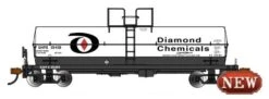 Bachmann HO 75801 Chemical Tank Car, Diamond Chemicals #19419