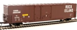 Walthers Mainline HO 910-3218 60' PS Double Door Auto Parts Box Car, Rock Island #33774