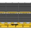 Walthers Mainline HO 910-8120 89' Flat Car With Bi-Level Shielded Auto Rack, Milwaukee Road/TT #941689