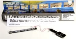 Walthers Proto HO 920-1061 Passenger Car Interior Constant-Intensity LED Lighting Kit (Fits Walthers Proto ACF & Budd Dome Cars)