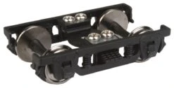 Walthers Proto HO 920-2124 Pullman 8' Wheelbase 4-Wheel Passenger Car Trucks, Black (1 Pair)