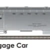 Walthers Proto HO 920-9660 Deluxe Edition Set 2 74' Baggage Car, Santa Fe #3957