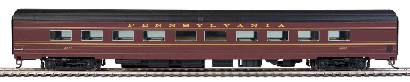Walthers Proto HO 920-9728 85' Budd 68-Seat Full Diner Car, Pennsylvania Railroad #4620 1 Walthers Proto HO 920-9728 85' Budd 68-Seat Full Diner Car, Pennsylvania Railroad #4620