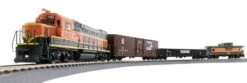 Walthers Trainline HO 931-1210 Flyer Express Fast-Freight Train Set, Burlington Northern Santa Fe