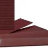 Walthers Cornerstone HO 933-3523 Brick Sheets, Dark Red (4)