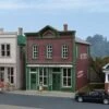 Walthers Cornerstone HO 933-3667 Snap-Together Structure, Main Street Cleaners Kit