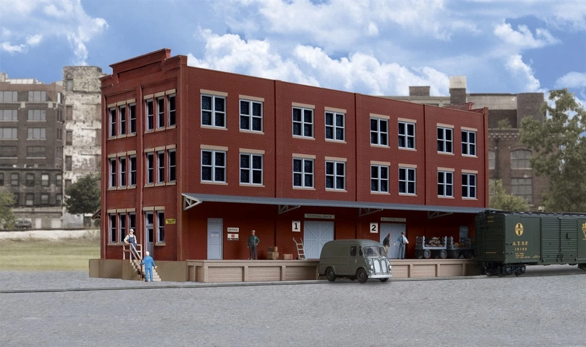 Walthers Cornerstone HO 933-4063 Trackside Post Office Kit 1 Walthers Cornerstone HO 933-4063 Trackside Post Office Kit