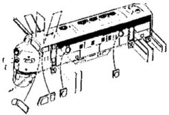 Walthers Cornerstone HO 933-822 Diesel Detail Kit F7/F9