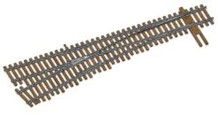 Walthers Track HO 948-10017 Code 100 Nickel Silver #6 Turnout, Left Hand