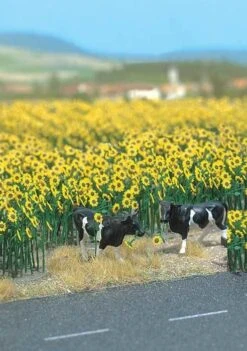Walthers SceneMaster HO 949-1119 Sunflower Field