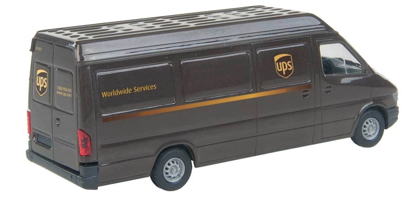 Walthers SceneMaster HO 949-12200 UPS Delivery Van 2 Walthers SceneMaster HO 949-12200 UPS Delivery Van - Image 2