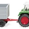 Wiking N 4006190960038 (96003) Fendt Farm Tractor With Trailer