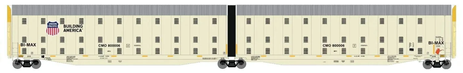 Athearn HO 96200 Auto-Max Carrier, Chicago St. Paul Minneapolis And Omaha #800006 1 Athearn HO 96200 Auto-Max Carrier, Chicago St. Paul Minneapolis And Omaha #800006