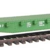 Walthers Trainline HO 931-1601 50' Flat Car, Burlington Northern #621857