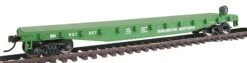 Walthers Trainline HO 931-1601 50' Flat Car, Burlington Northern #621857