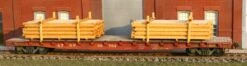 American Model Builders HO 289 Stacked Lumber Flat Car Load Kit