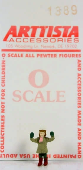 Arttista Accessories O 1389 Little Girl (To Build Snowman) 1 Arttista Accessories O 1389 Little Girl (To Build Snowman)