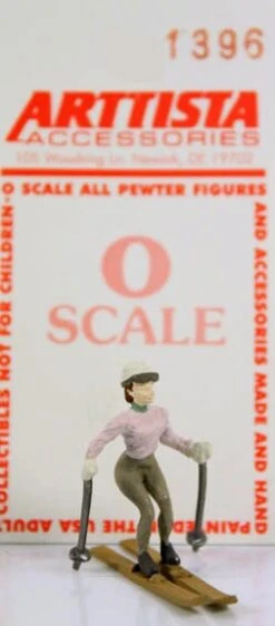 Arttista Accessories O 1396 Woman Skiing