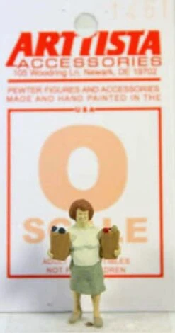 Arttista Accessories O 1451 Woman Carrying Groceries