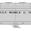 Athearn N 8497 ACF 4600 3-Bay CF Hopper, Gulf Mobile And Ohio #81016
