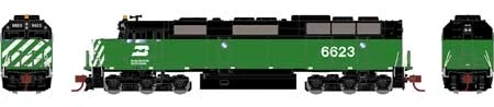 Athearn N 15393 F45, Burlington Northern #6623 1 Athearn N 15393 F45, Burlington Northern #6623