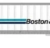 Athearn HO 16107 45' Fruehauf Z-Van Trailer, Boston And Maine #250123
