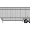 Athearn HO 29461 40' Drop Sill Parcel Trailer, UPS (Yellow) #80672