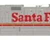Athearn Genesis HO G31525 G2 Dash 9-44CW, Santa Fe #618