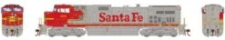 Athearn Genesis HO G31525 G2 Dash 9-44CW, Santa Fe #618