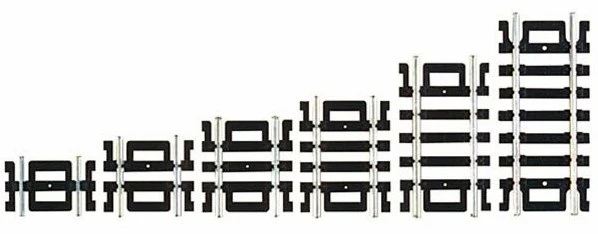 Atlas HO 847 Code 100 Straight Snap-Track Assortment (12) 1 Atlas HO 847 Code 100 Straight Snap-Track Assortment (12)