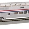 Bachmann HO Silver Series 13032 85' Budd Full Dome Car With LED Lighted Interior, Amtrak (Phase II)