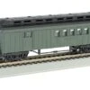Bachmann Silver Series HO 13505 1860-1880 Combine Car, Unlettered (Green)
