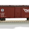 Bachmann HO 16505 40' Steel Box Car, Santa Fe #145225 (El Capitan Slogan)