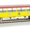 Bachmann Silver Series HO 16602 Open-Sided Excursion Car With Seats, Ringling Bros. And Barnum And Bailey #142